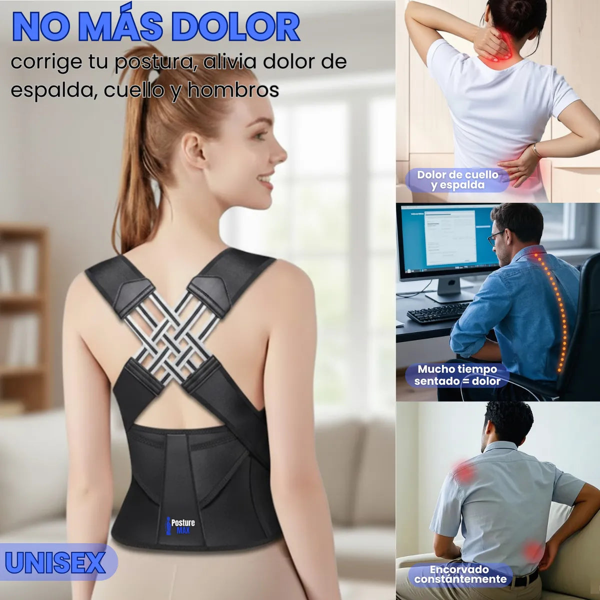 Corrector de Postura PostureMAX