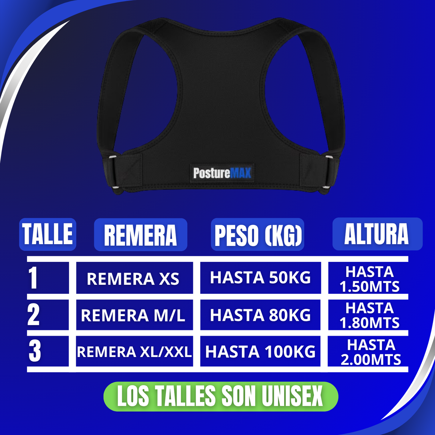 Chaleco Corrector De Postura PostureMAX