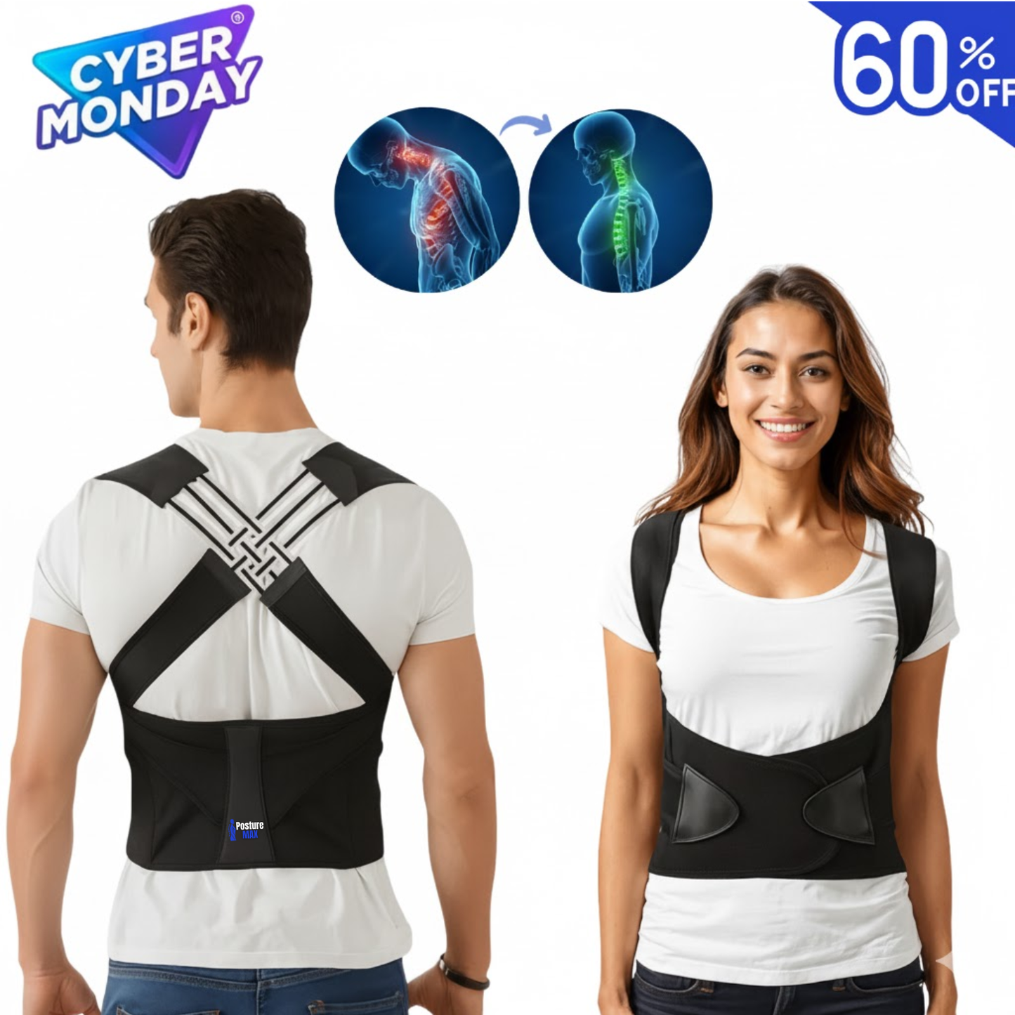 Corrector de Postura PostureMAX