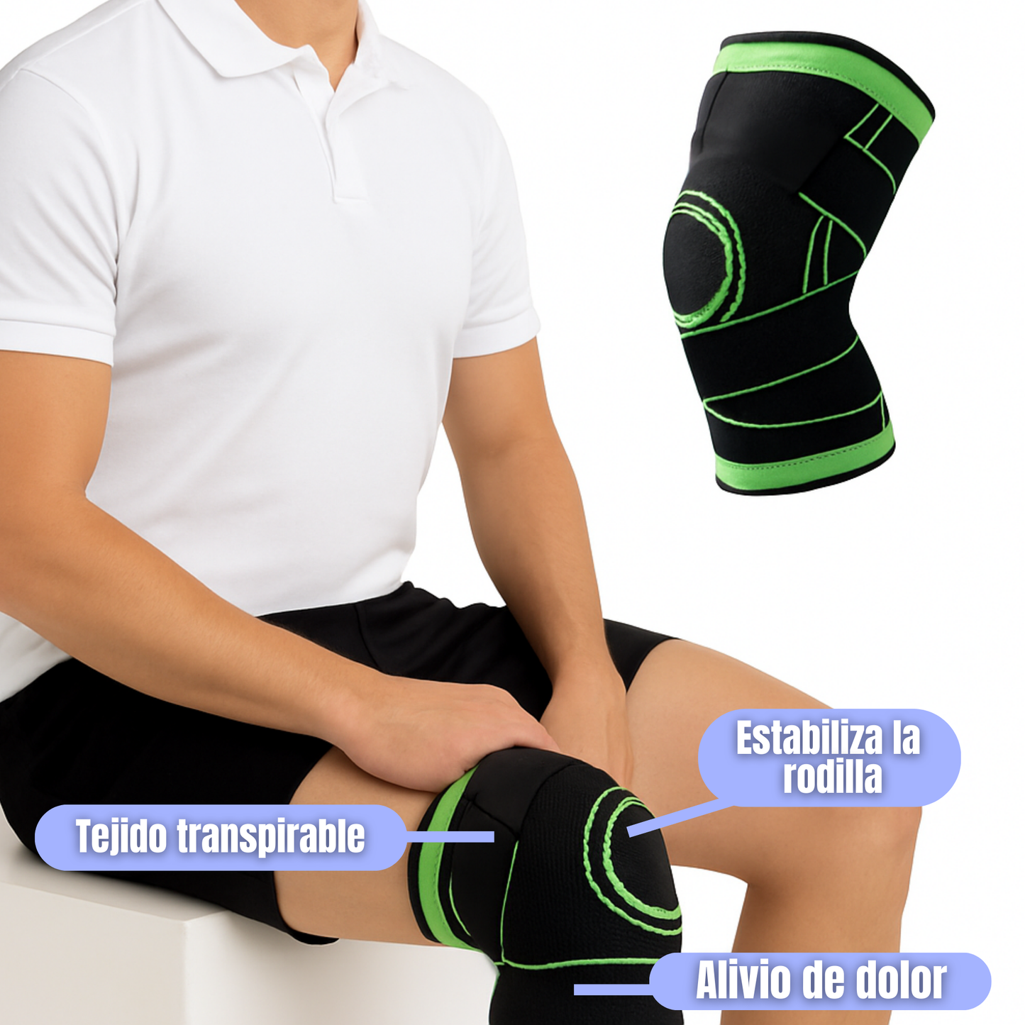 Rodillera Reforzada - Recupera tu version sin dolor