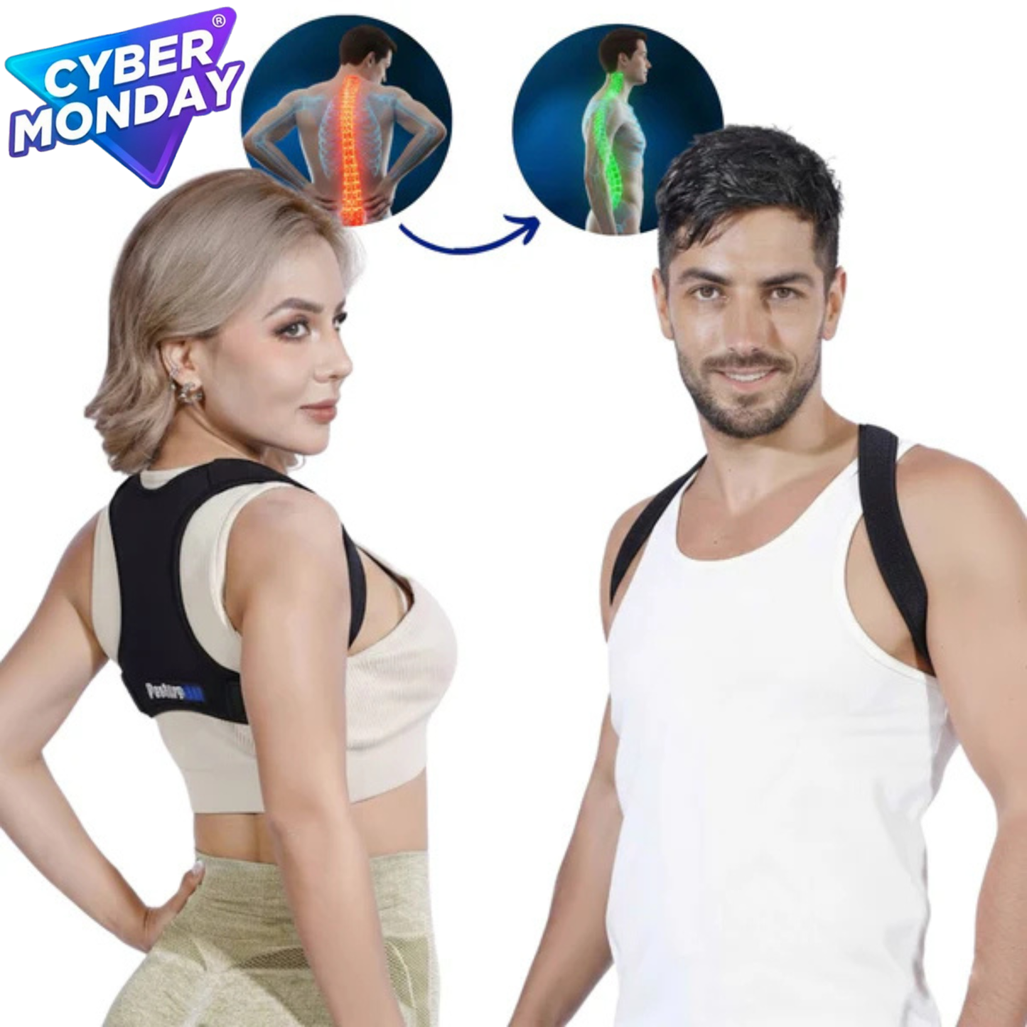 Chaleco Corrector De Postura PostureMAX