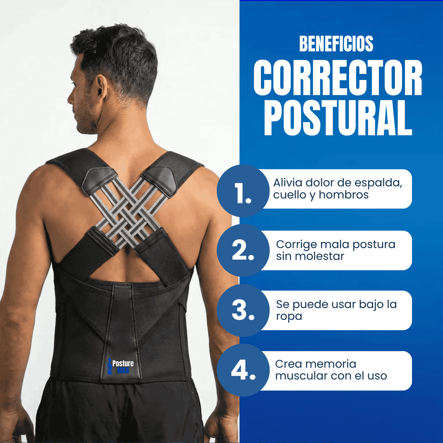 Corrector de Postura PostureMAX