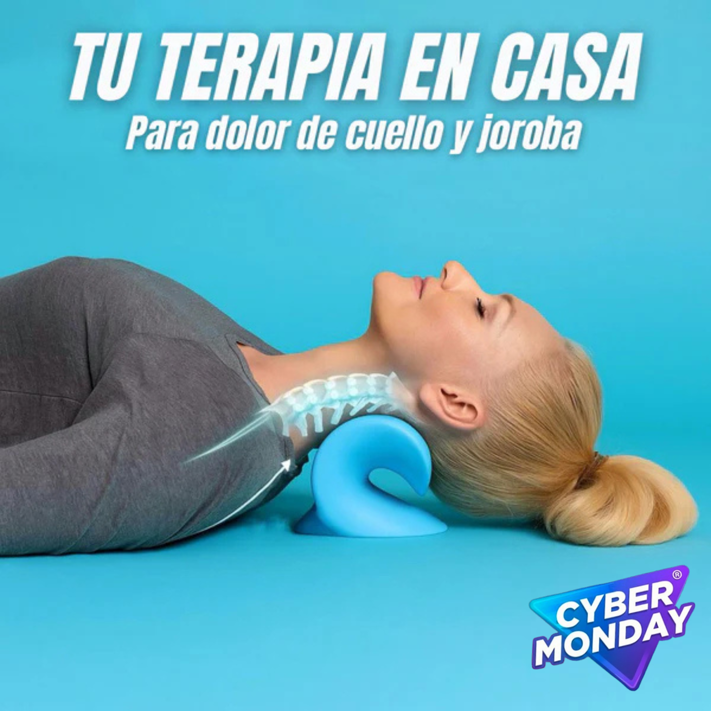 Corrector de dolor y postura cuello, espalda y hombros Neckmax