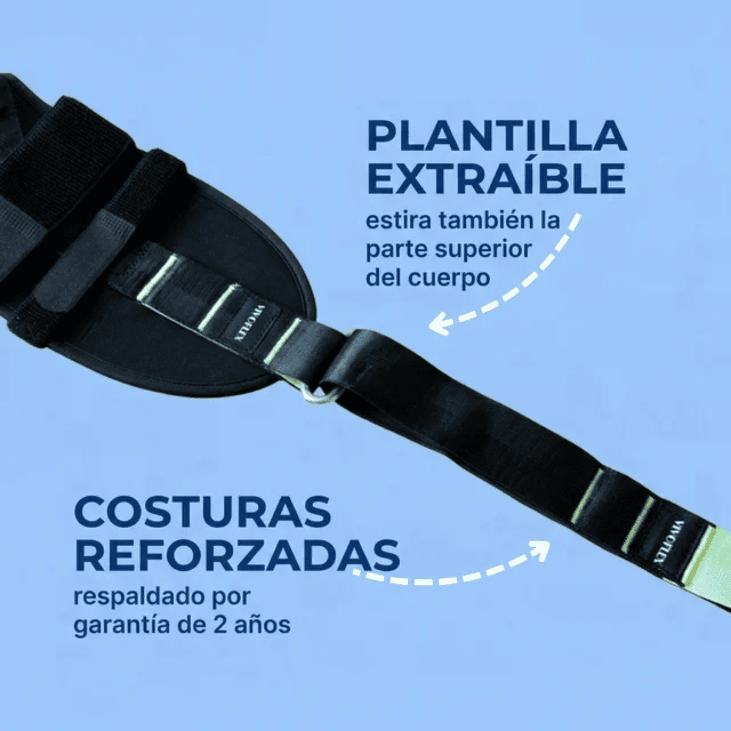Banda de elongación PostureMAX - Alivio Espalda, talón y ciática