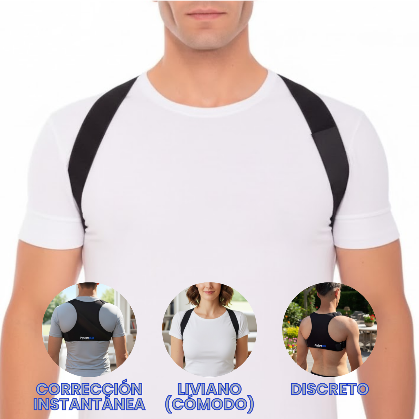 Chaleco Corrector De Postura PostureMAX
