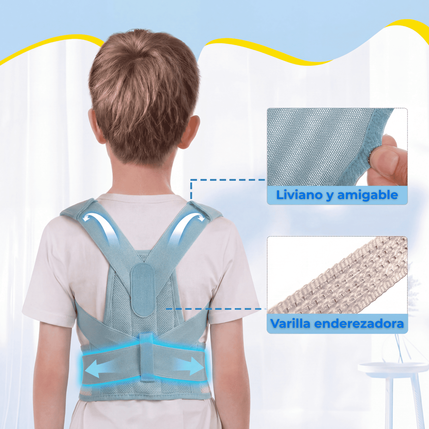 Corrector De Postura Niños PostureMAX
