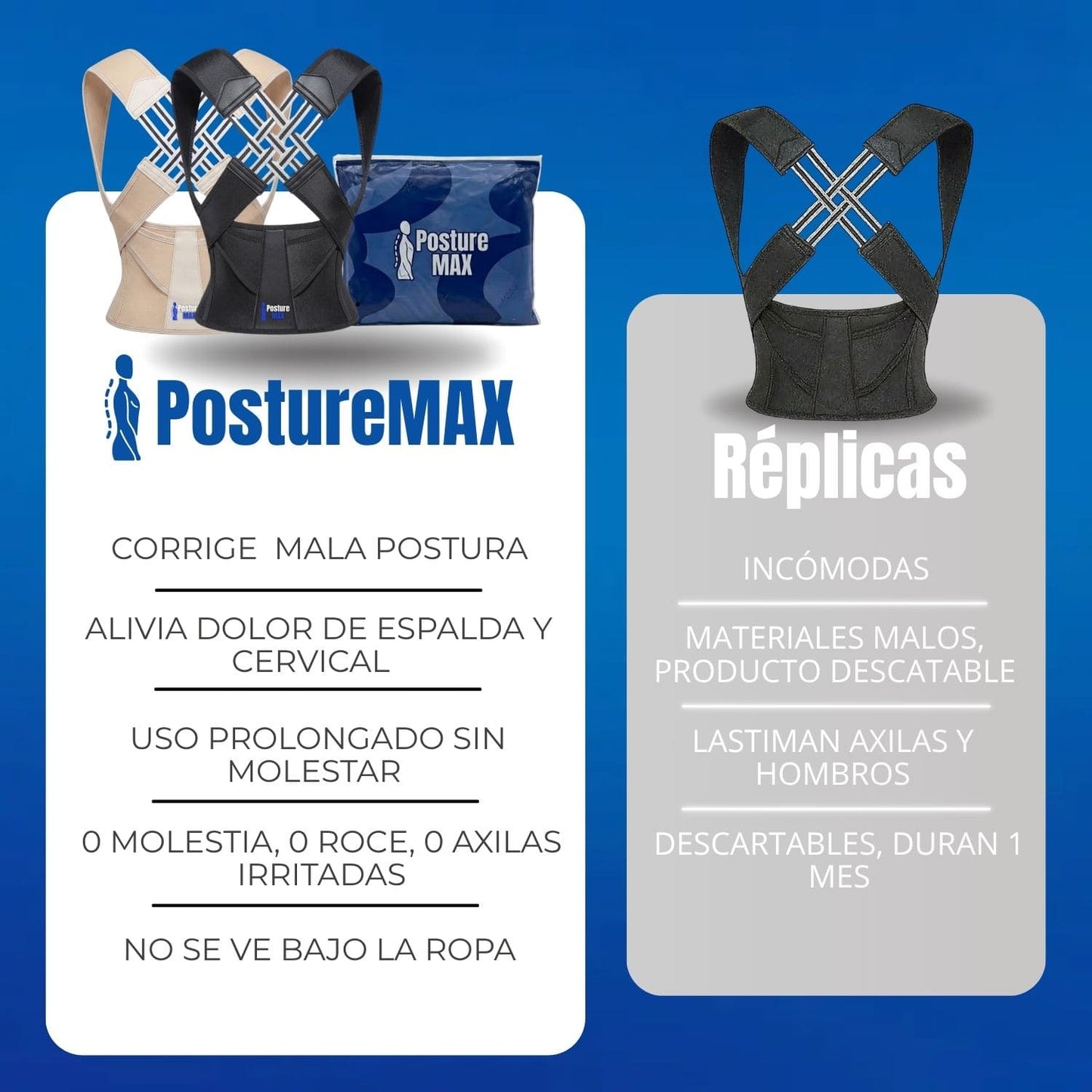 Corrector de Postura PostureMAX