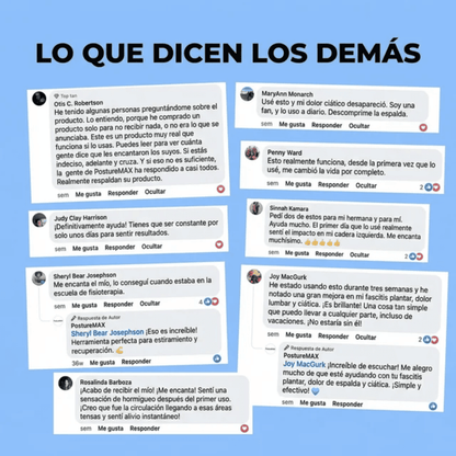 Banda de elongación PostureMAX - Alivio Espalda, talón y ciática