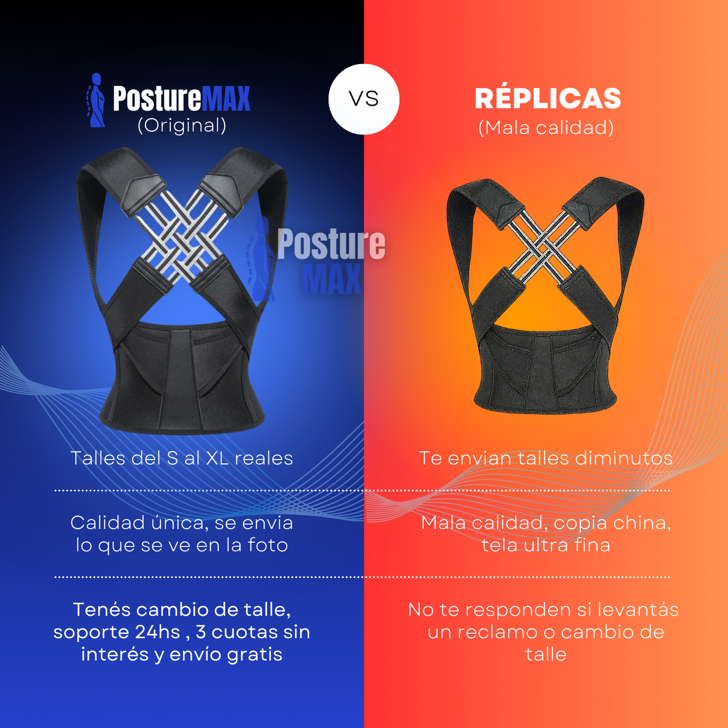 Corrector de Postura PostureMAX
