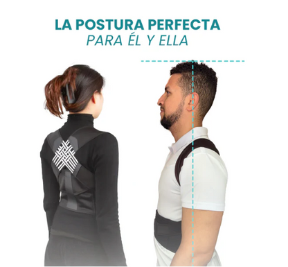 CORRECTOR POSTURAL POSTUREMAX + RODILLERAS DE REGALO CYBERMONDAY