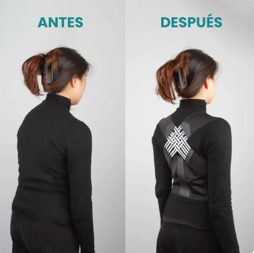 CORRECTOR POSTURAL POSTUREMAX + RODILLERAS DE REGALO CYBERMONDAY