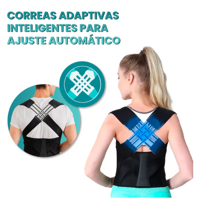 CORRECTOR POSTURAL POSTUREMAX + RODILLERAS DE REGALO CYBERMONDAY